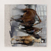 Puzzle Wild Mustangs of Nevada Legpuzzel (Horizontaal)