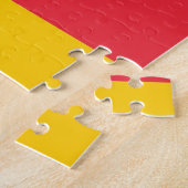 Puzzle with Flag of Belgium Legpuzzel (Zijkant)
