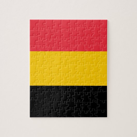 Puzzle with Flag of Belgium Legpuzzel (Verticaal)