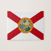 Puzzle with Flag of Florida State Legpuzzel (Horizontaal)