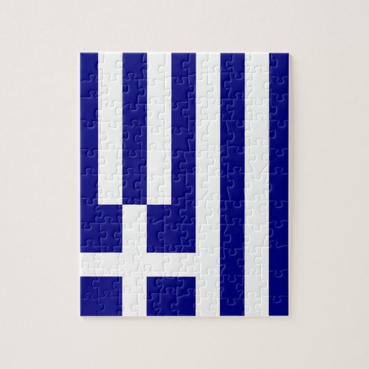 Puzzle with Flag of Greece Legpuzzel (Verticaal)