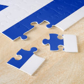 Puzzle with Flag of Israel Legpuzzel (Zijkant)