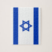 Puzzle with Flag of Israel Legpuzzel (Verticaal)