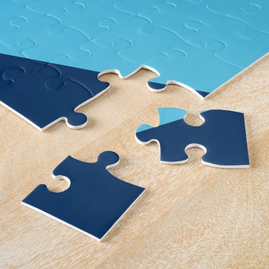 Puzzle with Flag of Minnesota, USA Legpuzzel (Zijkant)