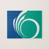 Puzzle with Flag of Ottawa, Canada Legpuzzel (Horizontaal)