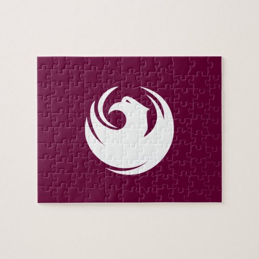 Puzzle with Flag of Phoenix, Arizona Legpuzzel (Horizontaal)