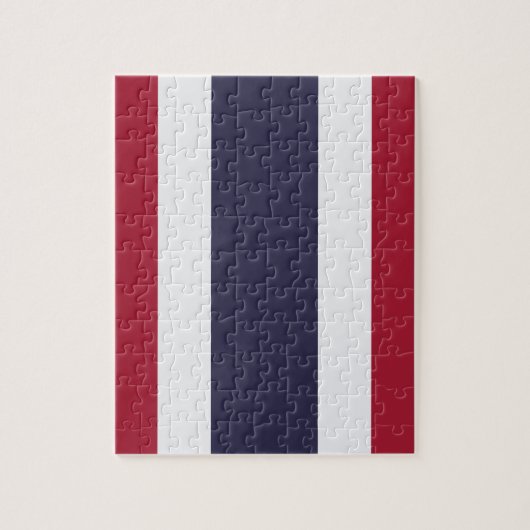 Puzzle with Flag of Thailand Legpuzzel (Verticaal)