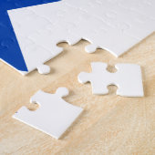 Puzzle with Flag of Toyota City, Japan Legpuzzel (Zijkant)