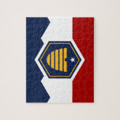 Puzzle with Flag of Utah, USA Legpuzzel (Verticaal)