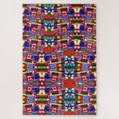 Puzzle World Flags Legpuzzel (Verticaal)