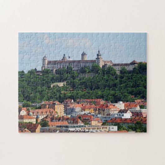 Puzzle Würzburg Festung Marienberg Legpuzzel (Horizontaal)