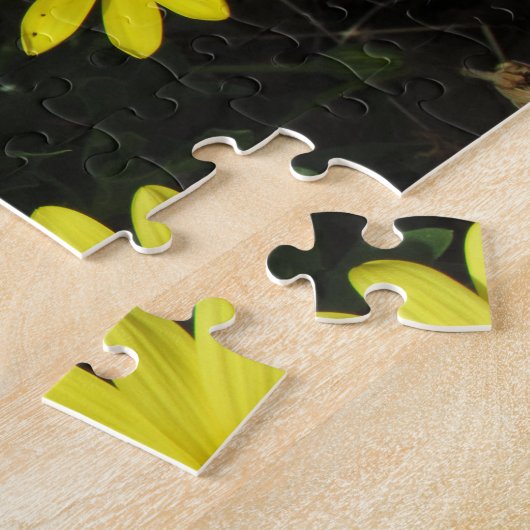 Puzzle - Yellow Daisies Legpuzzel (Zijkant)
