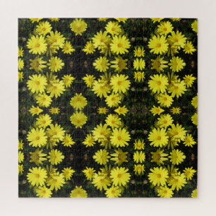 Puzzle - Yellow Garden Flowers Legpuzzel
