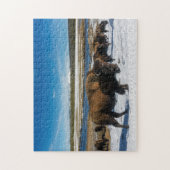Puzzle Yellowstone Buffalo Legpuzzel (Verticaal)