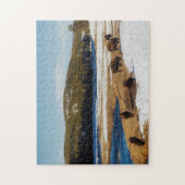 Puzzle Yellowstone Buffalo Legpuzzel (Verticaal)