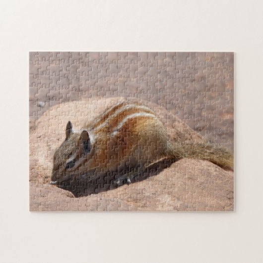 Puzzle Yellowstone Chipmunk Legpuzzel (Horizontaal)