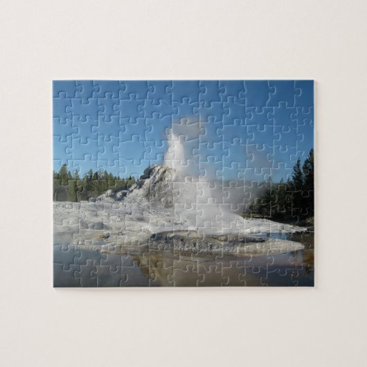 Puzzle Yellowstone Geyser Legpuzzel (Horizontaal)