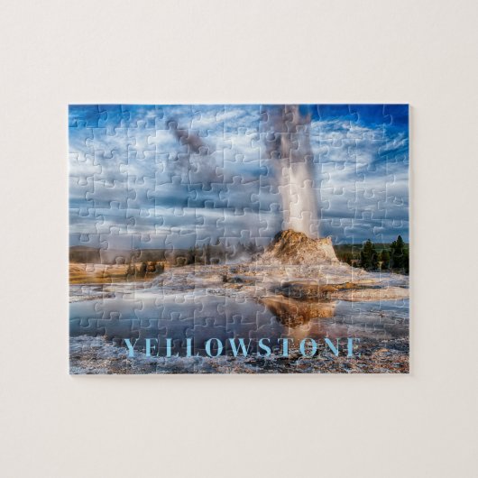 Puzzle Yellowstone Geyser Legpuzzel (Horizontaal)