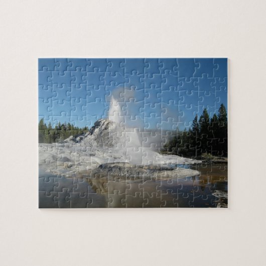 Puzzle Yellowstone Geyser Legpuzzel (Horizontaal)