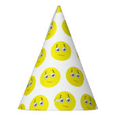 Puzzled Verwarde Emoji Party Feesthoedjes (Links)