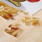 Puzzles Aardappelen Ketchup Legpuzzel (Zijkant)