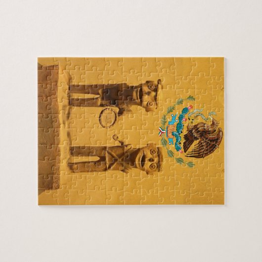 Puzzles Ancient Mexico Legpuzzel (Horizontaal)
