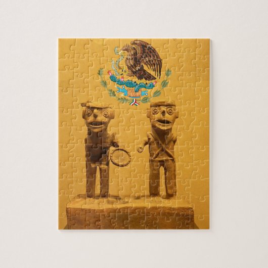 Puzzles Ancient Mexico Legpuzzel (Verticaal)