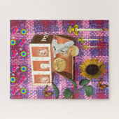 Puzzles Angel Sunflower Legpuzzel (Horizontaal)