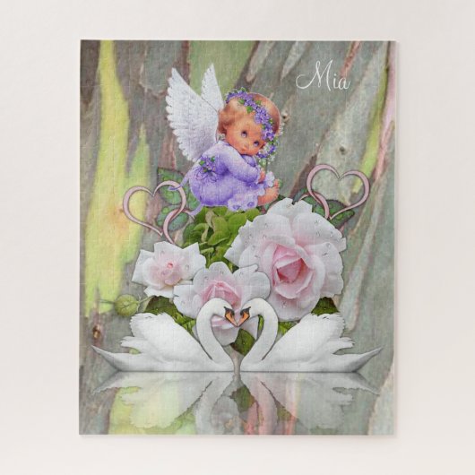 Puzzles Angel White Swans Legpuzzel (Verticaal)