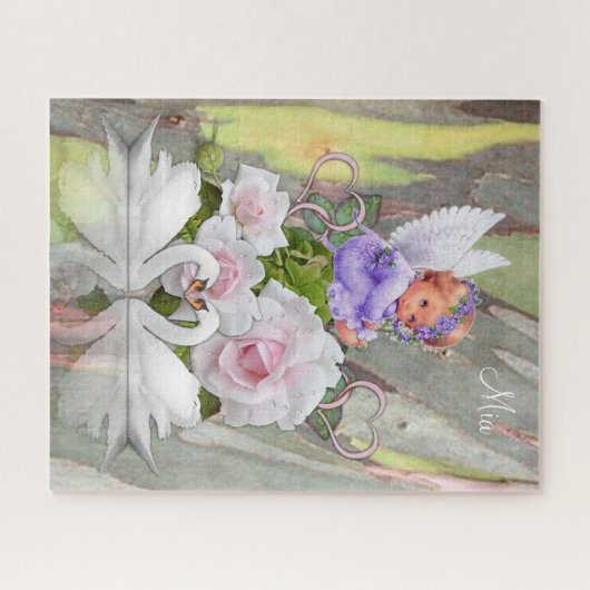 Puzzles Angel White Swans Legpuzzel (Horizontaal)