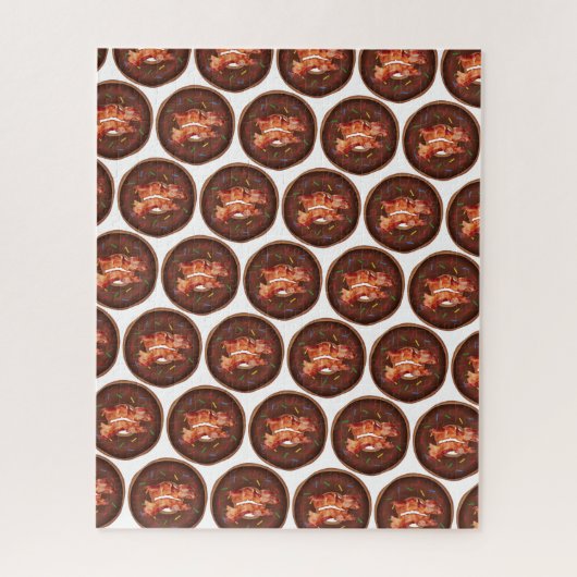 Puzzles Bacon Donuts Legpuzzel (Verticaal)