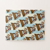 Puzzles Barbershop Barber Legpuzzel (Horizontaal)