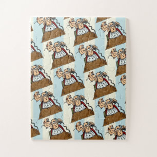 Puzzles Barbershop Barber Legpuzzel