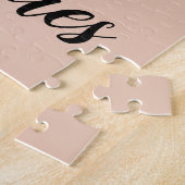 Puzzles Bathroom Blues Teddy Bear Legpuzzel (Zijkant)