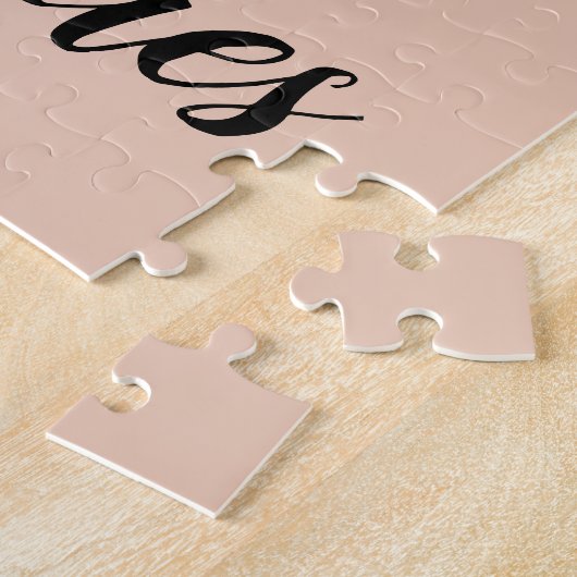 Puzzles Bathroom Blues Teddy Bear Legpuzzel (Zijkant)