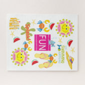 Puzzles Beach House Fun Legpuzzel (Horizontaal)