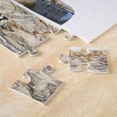 Puzzles Birds Fountain Floral Legpuzzel (Zijkant)