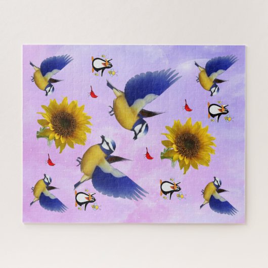 Puzzles Birds Penguin Legpuzzel (Horizontaal)