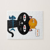 Puzzles Black Cat Fish Legpuzzel (Horizontaal)