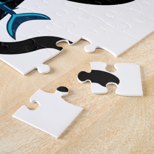 Puzzles Black Cat Fish Legpuzzel (Zijkant)