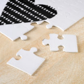 Puzzles Black Hearts Legpuzzel (Zijkant)