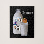 Puzzles Black Milk Vitamine D Chocolate Chip Koe Legpuzzel (Verticaal)