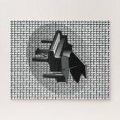 Puzzles Black Piano Legpuzzel (Horizontaal)