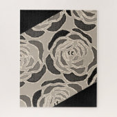 Puzzles Black Sepia Pattern Legpuzzel (Verticaal)