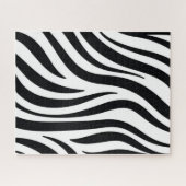 Puzzles Black & White Leopard Legpuzzel (Horizontaal)