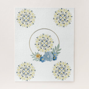 Puzzles Blue Mandala Legpuzzel