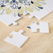 Puzzles Blue Mandala Legpuzzel (Zijkant)