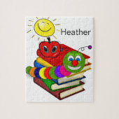 Puzzles Bookworm Apple Sun Legpuzzel (Verticaal)