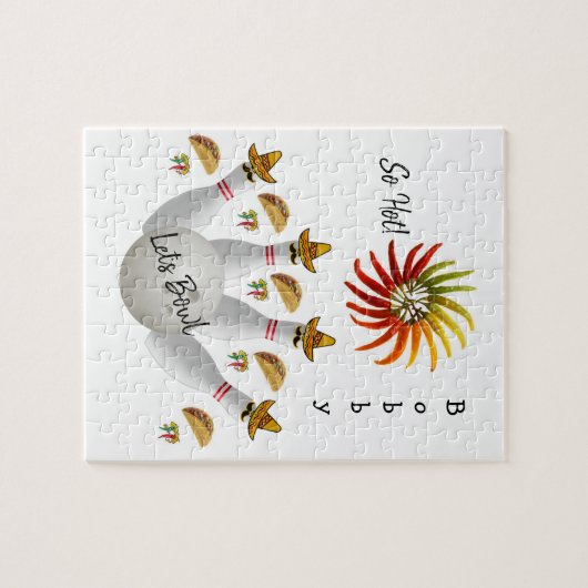 Puzzles Bowling Balls Hot Peppers Legpuzzel (Horizontaal)