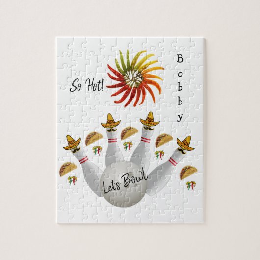 Puzzles Bowling Balls Hot Peppers Legpuzzel (Verticaal)